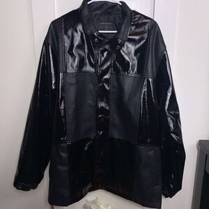 Urban Outfitters Faux Leather Patchwork Jacket
